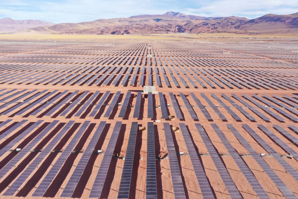 Cauchari Solar Plant in Cauchari, Jujuy Province. Copyright by JEMSE