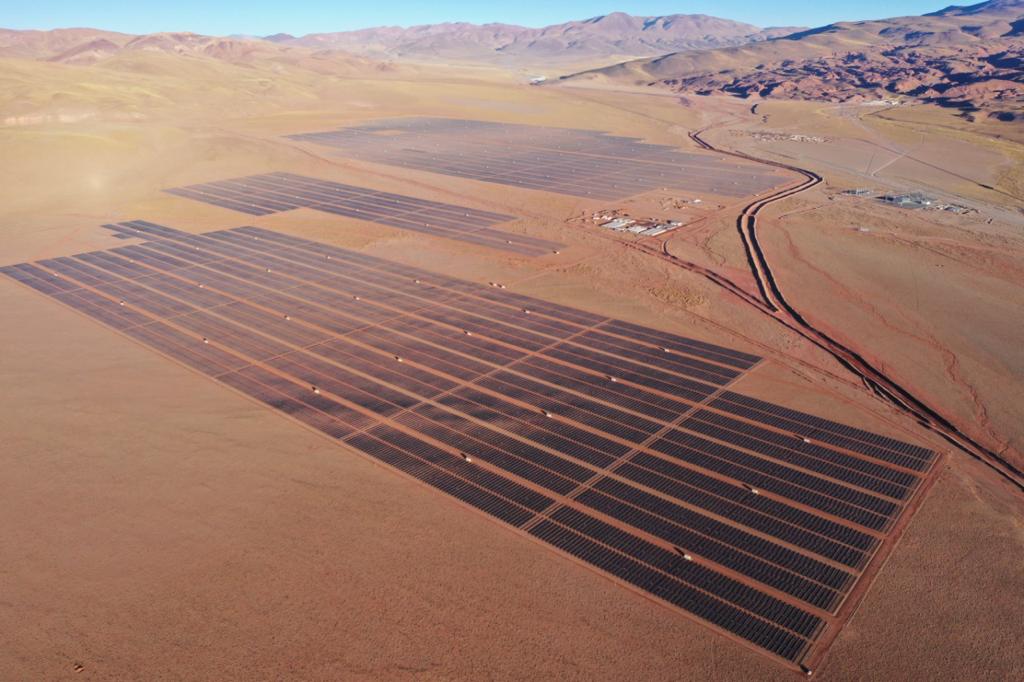 Cauchari Solar Plant in Cauchari, Jujuy Province. Copyright by JEMSE