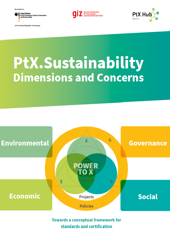 Preview Cover PtX.Sustainability Dimensions and Concerns Scoping Paper