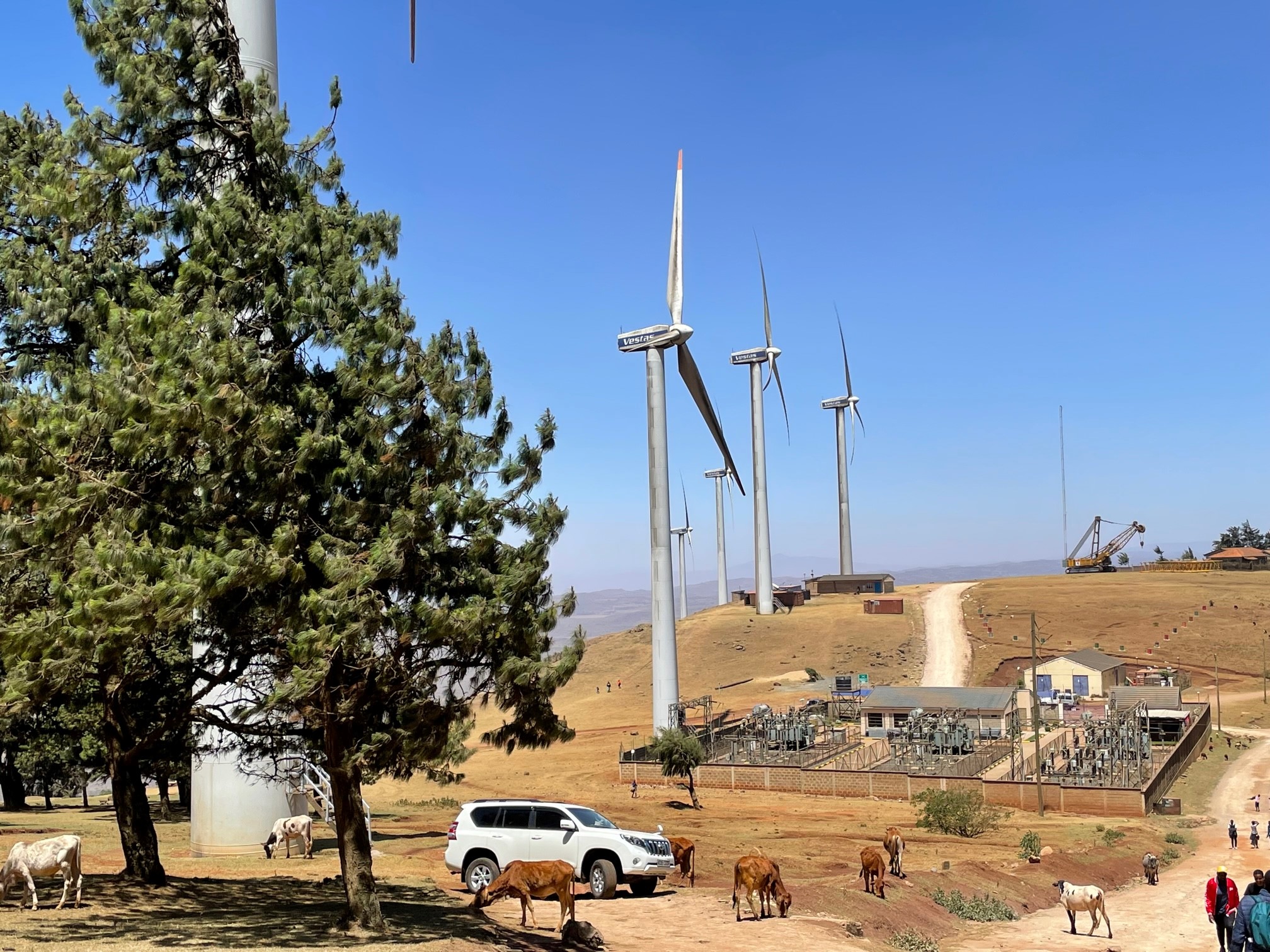 Wind farm, Kajiado county - Copyright GIZ, Joy Mutani